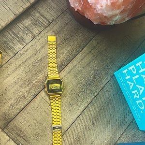Gold Casio Digital Watch (New)